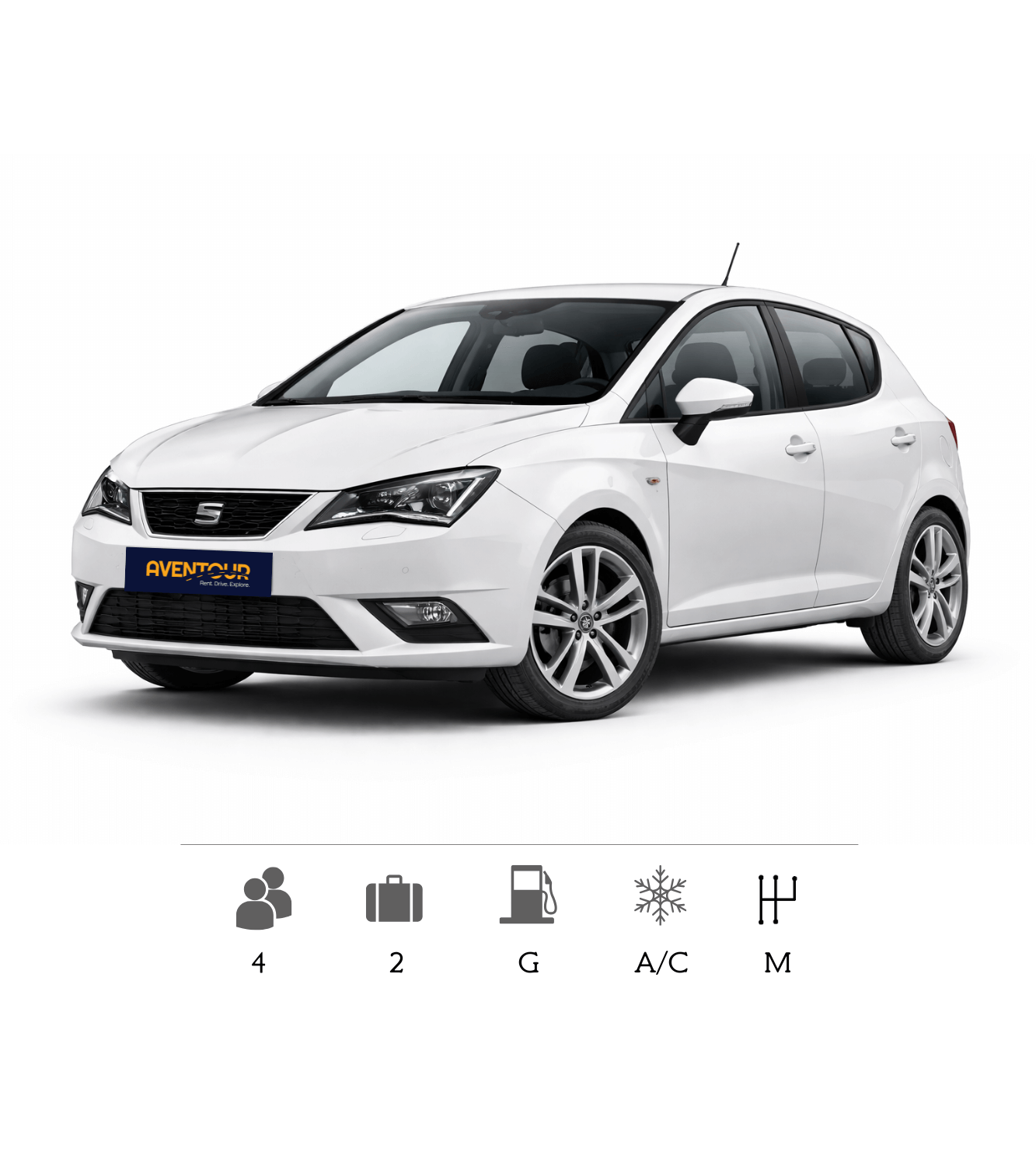 Compact car for rental in Corfu