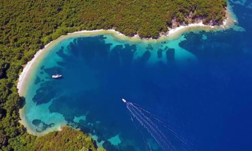 Erimitis coves_corfu beach by car