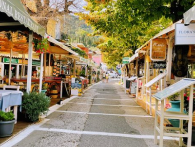 Benitses road trip in Corfu