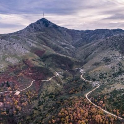 Mount Pantokrator road trip in Corfu